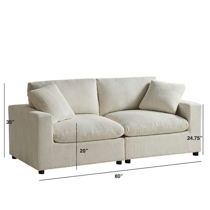 Comfort Pointe Casella Modular  2-Piece Sofa