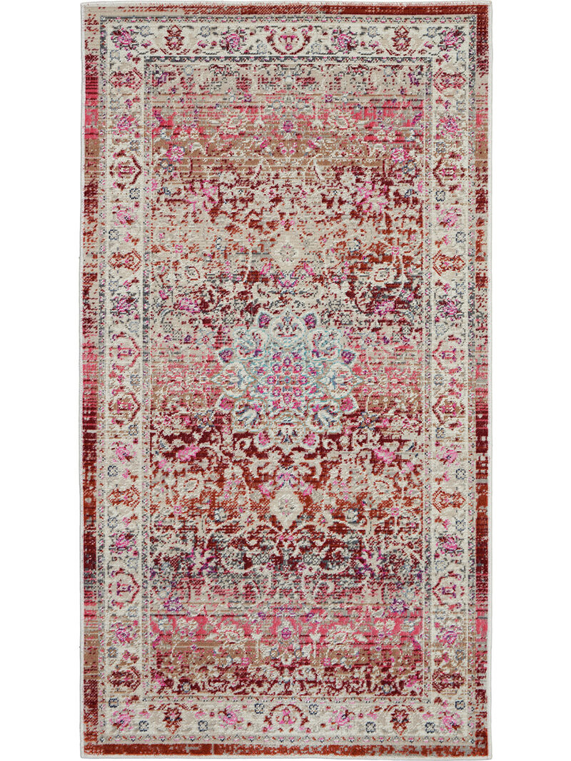 Vintage Kashan VKA01 Red 2' x 4' Rug