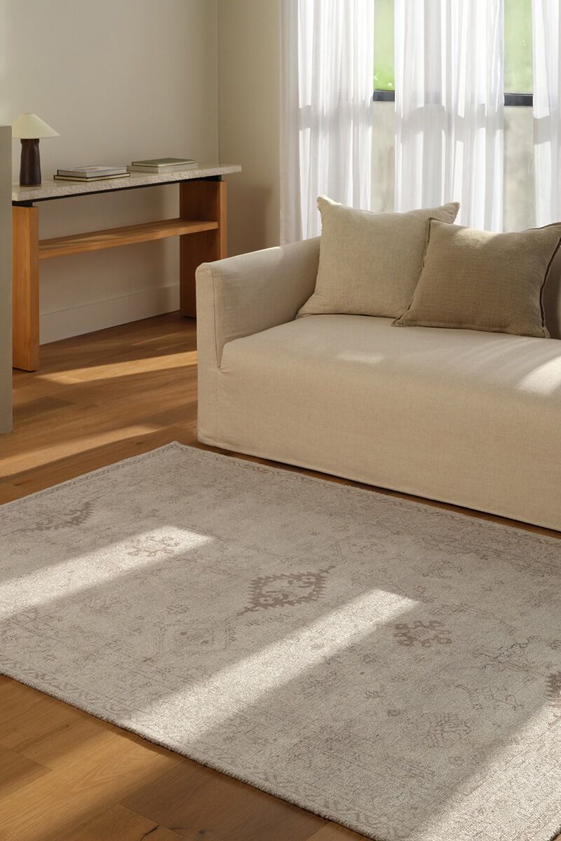 Casen Saffron Oat Milk 8'6" x 11'6" Rug image number 1