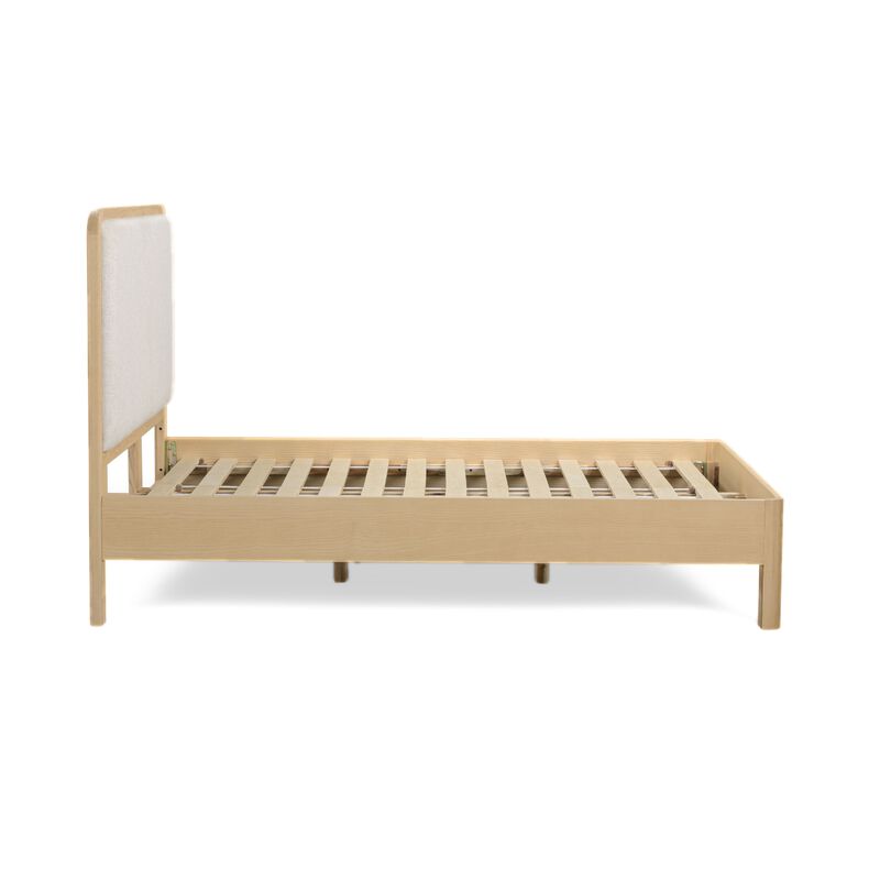 Rafaelle Natural Solid Ash Queen Bed image number 3