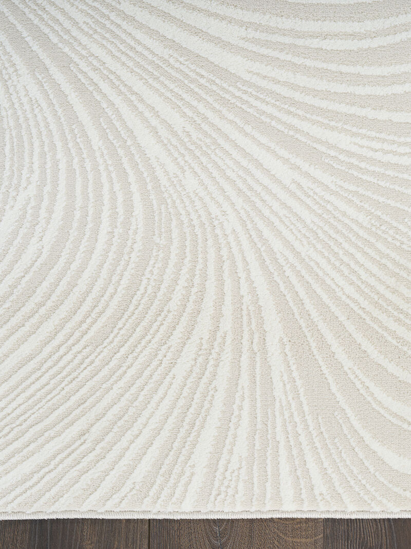 Central Park West CEP02 Ivory 2' x 6' Rug image number 2