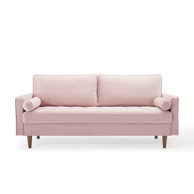 Valour Performance Velvet Sofa image number 0