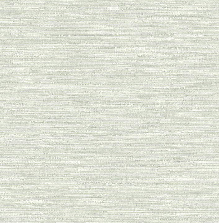 Cantor Light Green Faux Grasscloth Wallpaper
