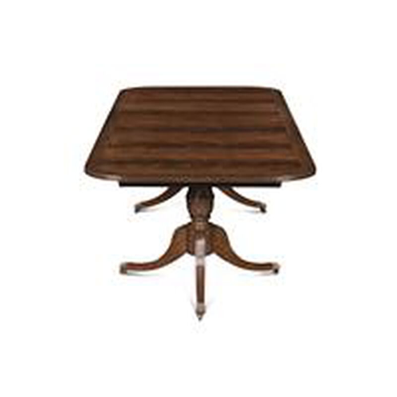Bleached Reeded Dining Table image number 2