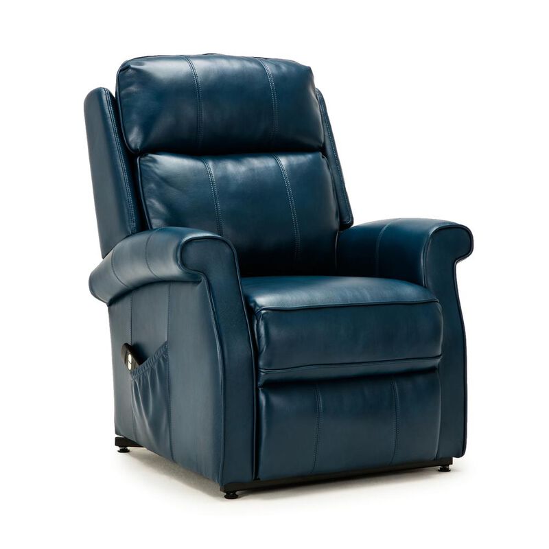 Comfort Pointe Lehman Navy Blue Traditional Lift Chair