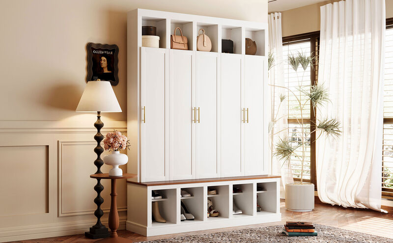 Voklos Entryway Storage Cabinet image number 1