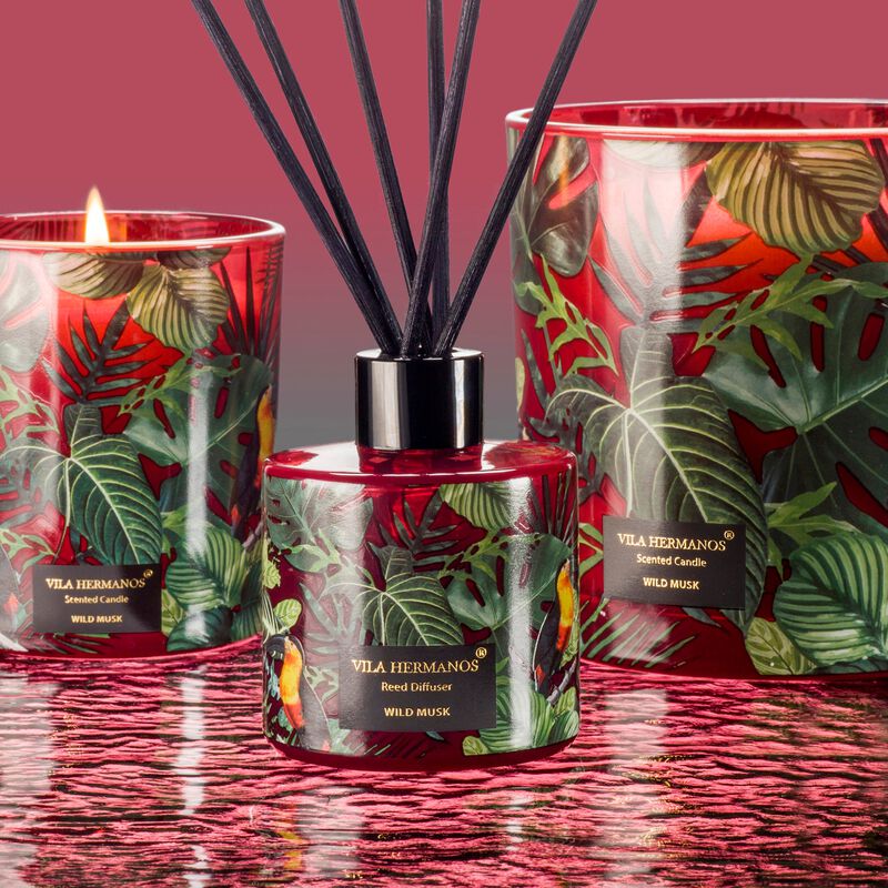 Reed Diffuser JUNGLETOPIA WILD MUSK 100ml 4.92 diam. X 4.92 in image number 2