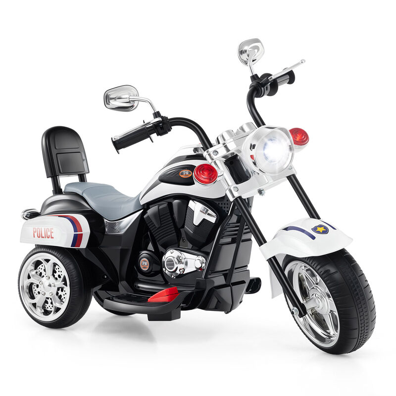 6V Toddler Electric Ride-On Bike with 3 Wheels, Horn and Front Headlight image number 0