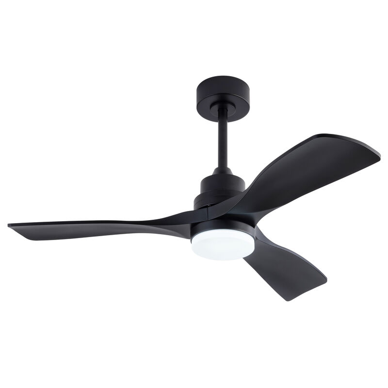 ELEMENT ACE 42 Inch Noiseless Ceiling Fan with Integrated LED Lighting, Remote Control, Reversible DC Motor, 3 Blades for Patios, Farmhouse and Home Use image number 9
