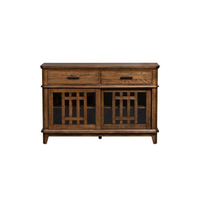 Liberty Furniture Santa Rosa Server in Antique Honey image number 3
