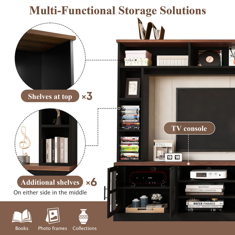 Mukjur Wall Unit TV stand image number 5