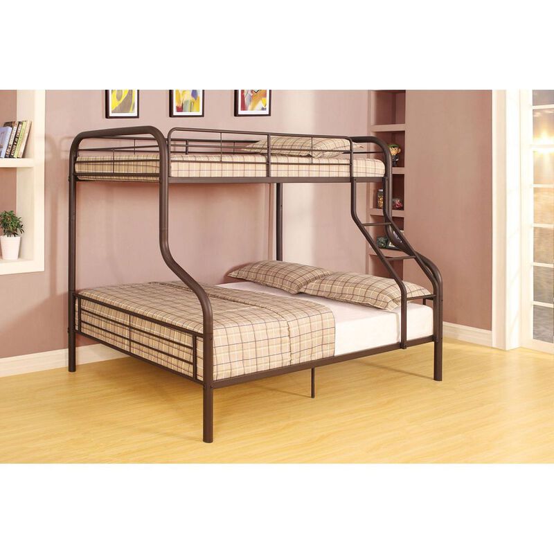 Cairo Bunk Bed (Twin/Full) in Sandy Black