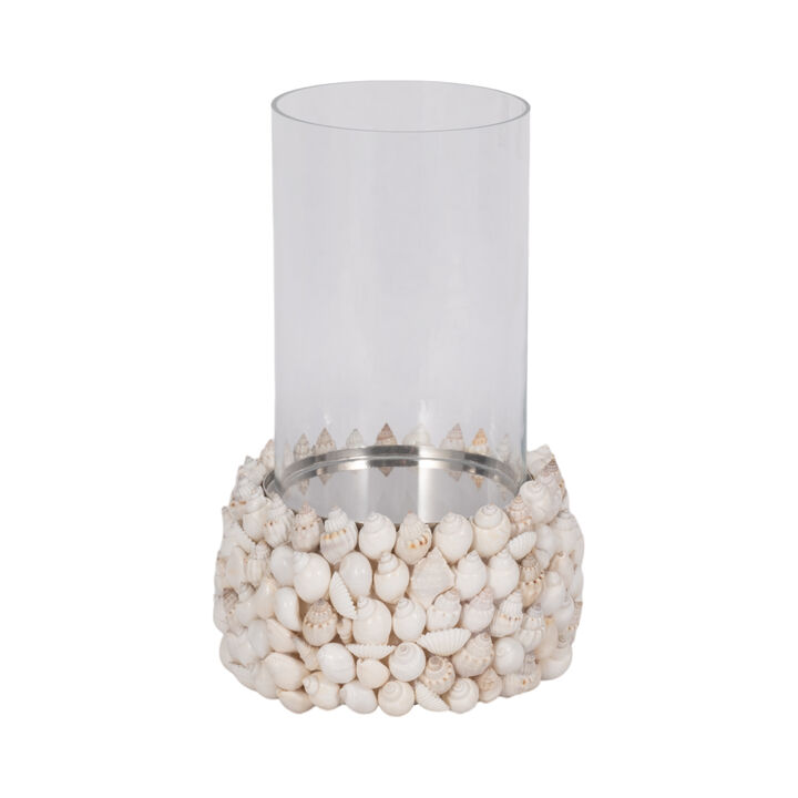 Shell 9" Hurricane, White