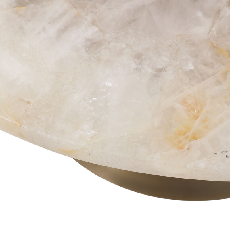 Agate Top Metal Coffee Table image number 5