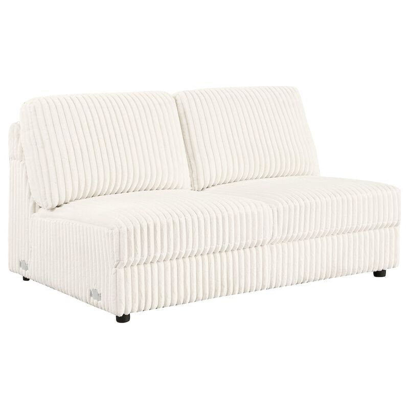 Coaster Co. of America Emberson 5-piece Upholstered Modular Sectional Sofa Ivory image number 6