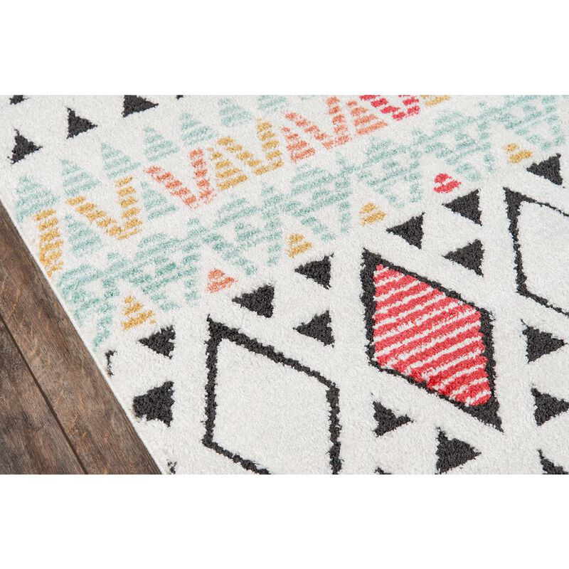Momeni Contemporary Rectangle Area Rug, Multi, 3'3 X 5'