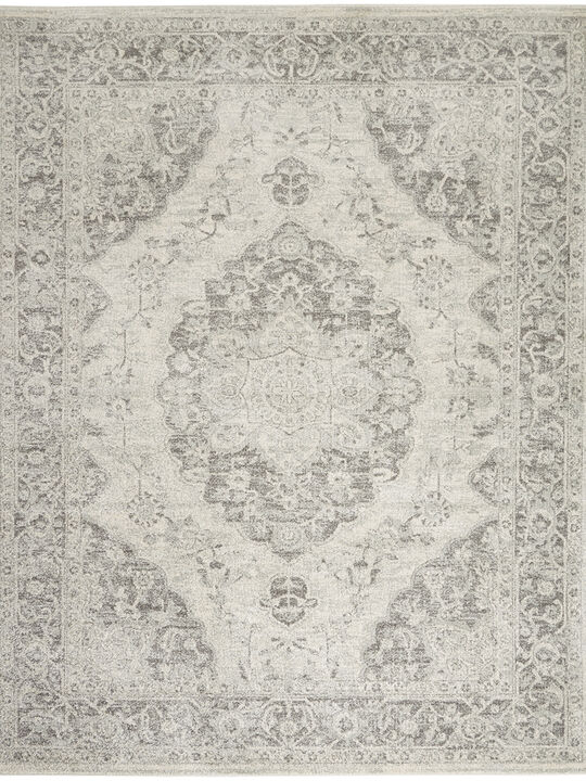 Tranquil TRA05 Ivory/Gray 8' x 10' Rug