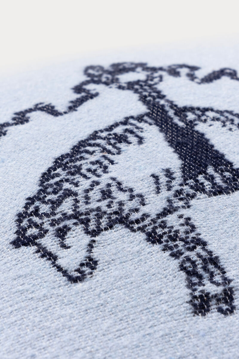 Brooks Brothers Signature Logo Decorative Pillow