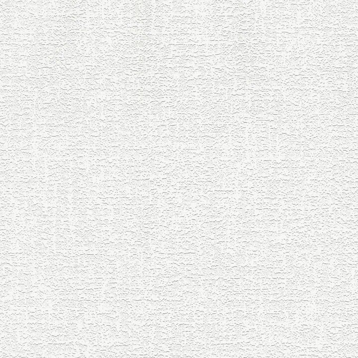 Lou White Linen Paintable Wallpaper