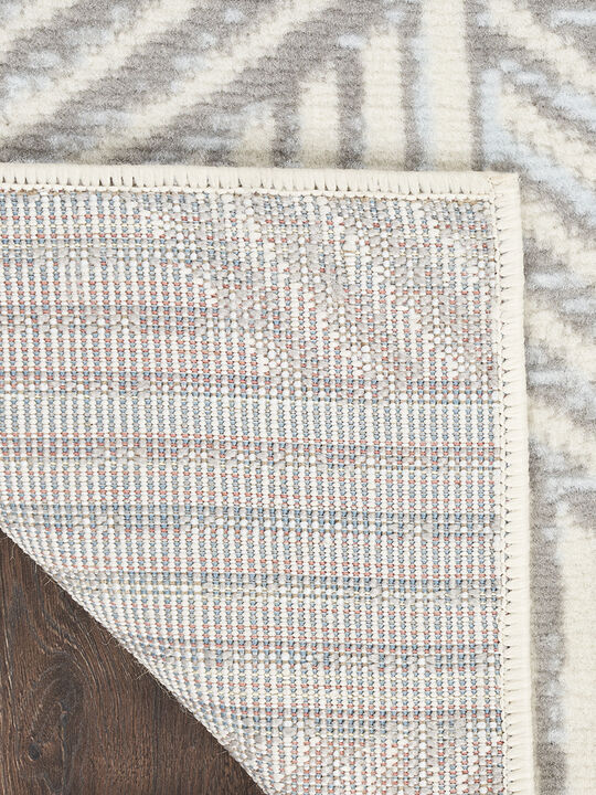 Grafix GRF39 Gray 7'10" x 9'10" Rug