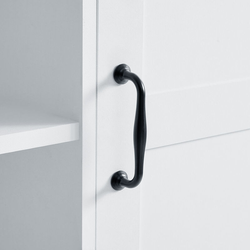 Merax Bathroom Storage Cabinet with Tilt-Out Laundry Hamper