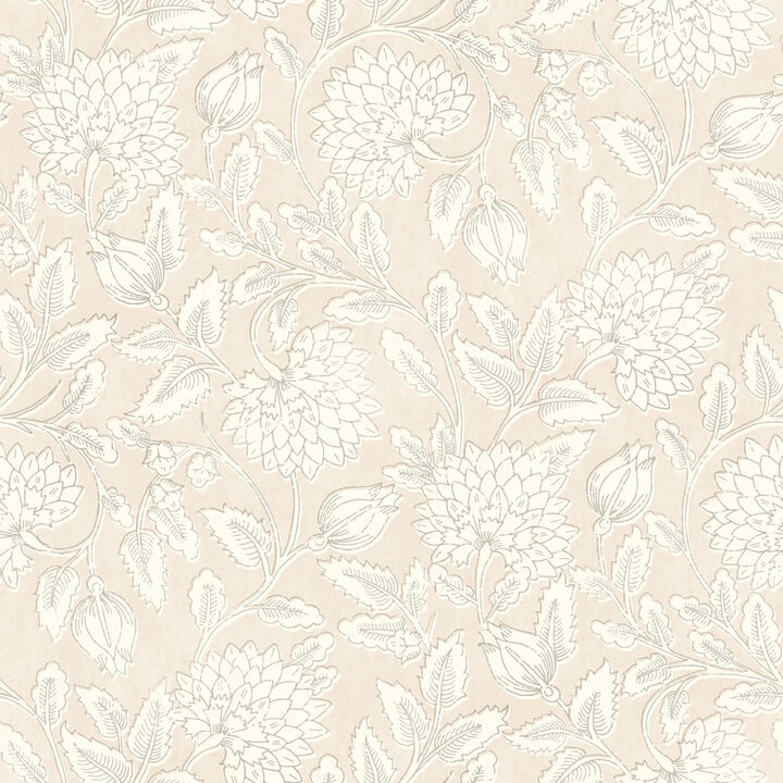 Vadouvan Blush Jacobean Trail Wallpaper