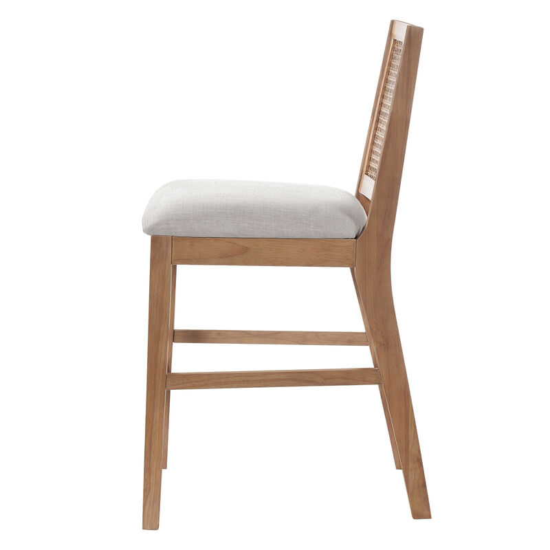 Merax Set of 2 Coastal French Country Bar Stools image number 3