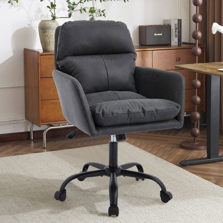 Fekist Faux Leather Ergonomic Office Chair