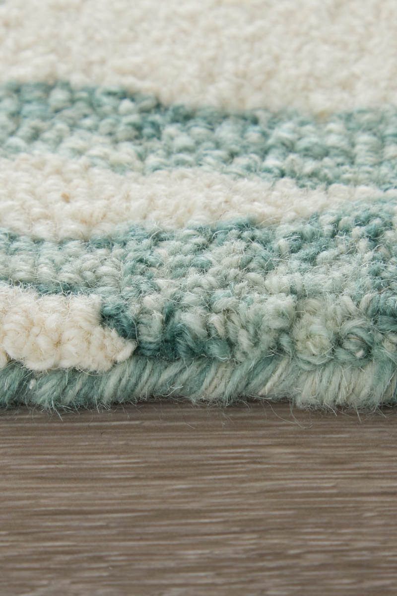 Wallace 8A40F Teal 9' x 12' Rug image number 8