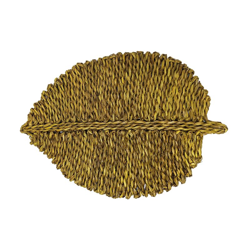 Leaf Natural Seagrass Placemat - Set of 4 image number 0