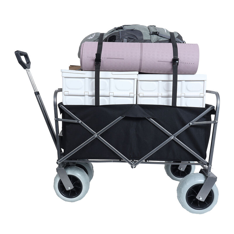 Streamdale Beach Wagon - Big Wheels, 500lbs Capacity, All Terrain, Black image number 7