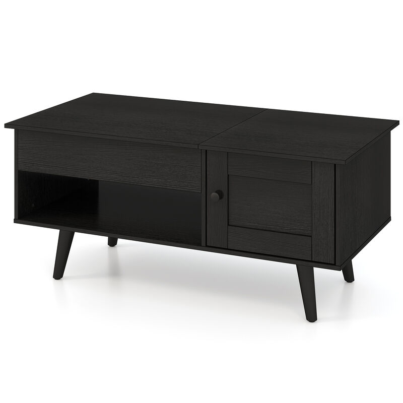 Lift Top Coffee Table with Storage and Hidden Compartment image number 0