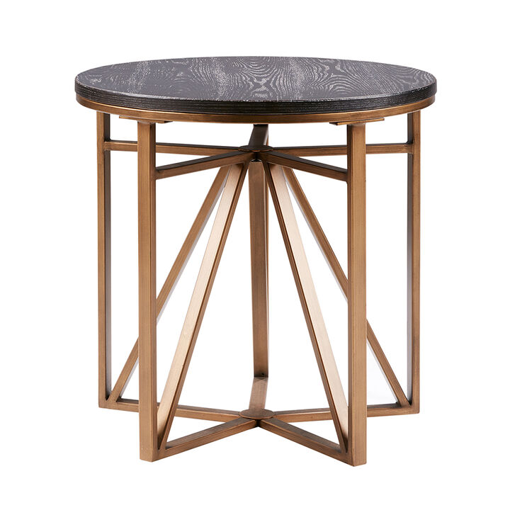 Gracie Mills Lexie Modern Storage Accent End Table