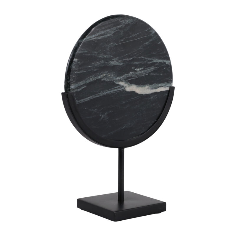 12x8" Marble Disc On Stand image number 1