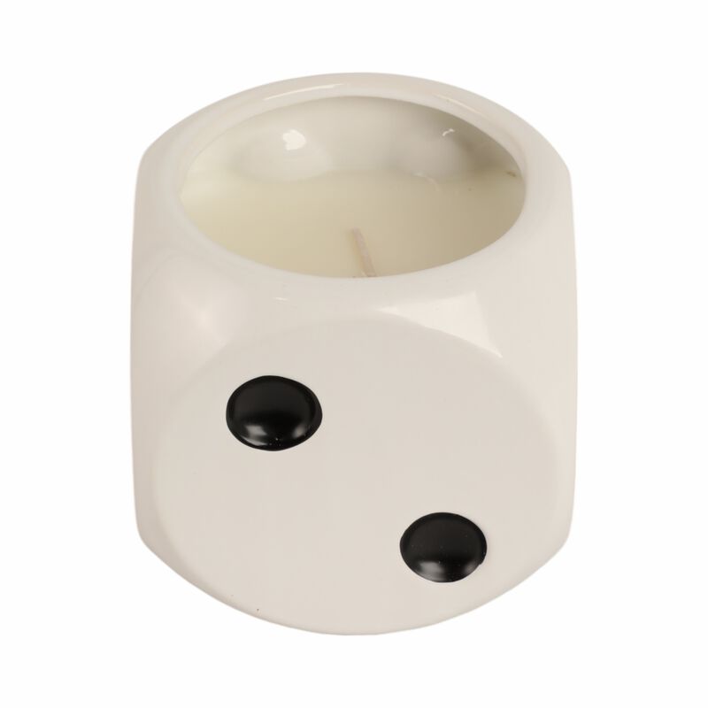5" 13 Oz Tobacco Dice Candle image number 3
