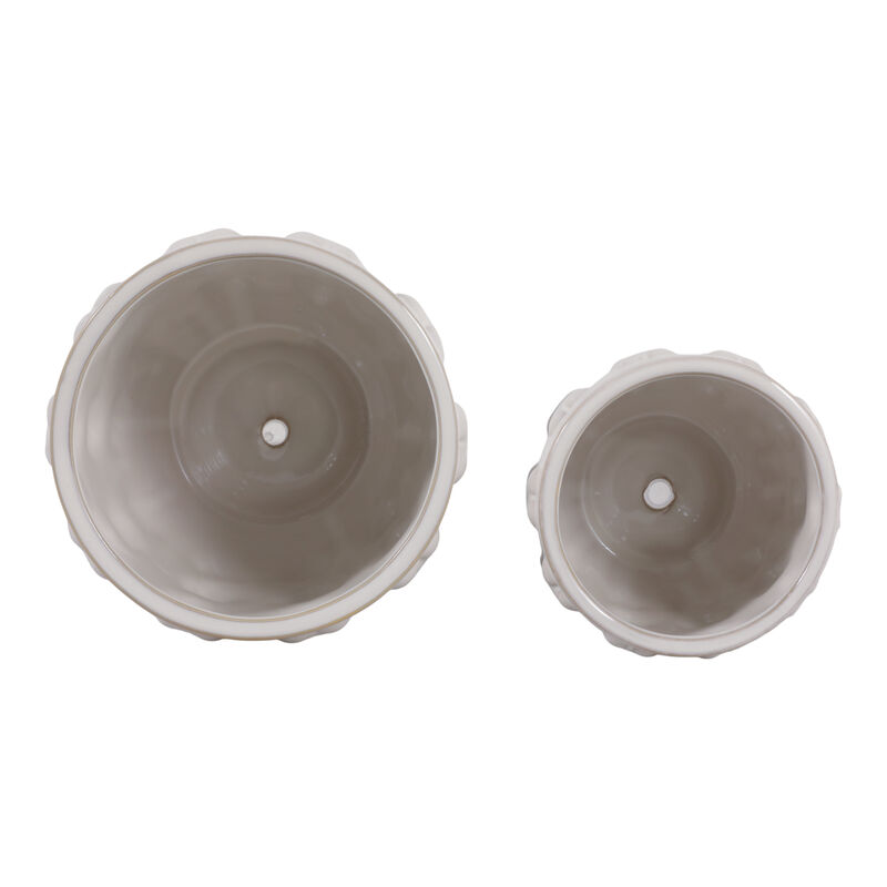 S/2 6/8" Hearts Planters image number 5
