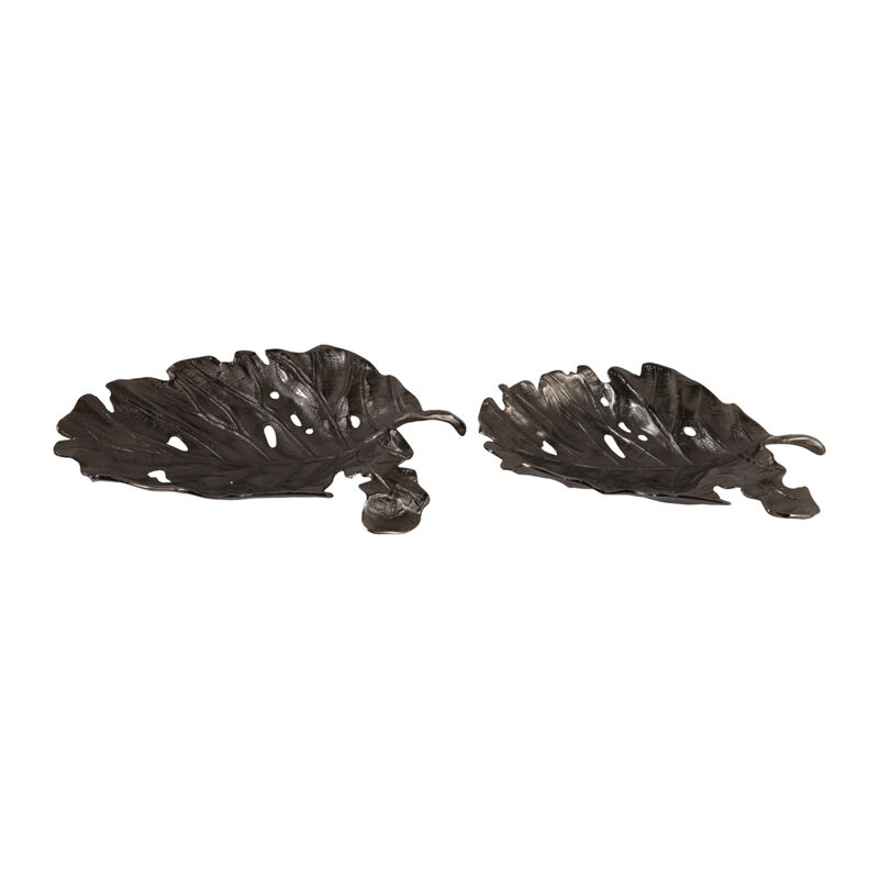 S/2 18/21" Leaf Bowls image number 0