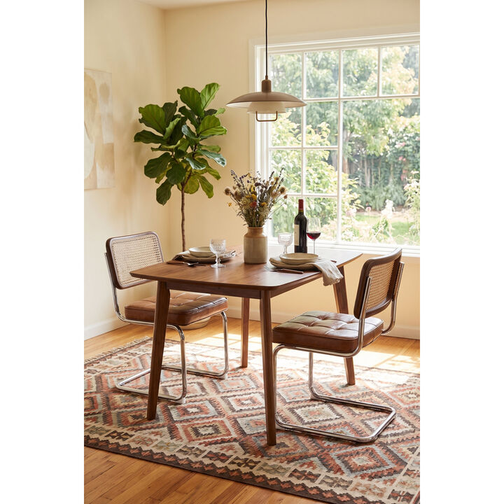 Villatoro Plaid Dining Chair 2Pc Set