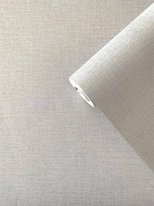 Lustre Plain Beige Wallpaper F-SR8003