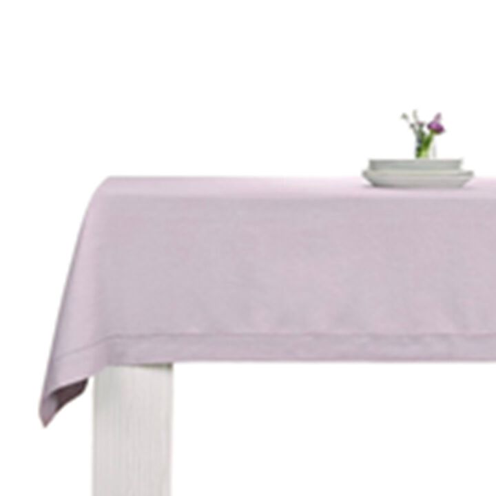 Solino Home 100% Pure Linen Tablecloth - Classic Hemstitch