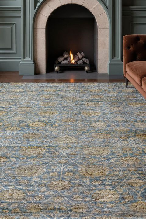 Aristo AR3 Blue 9' x 12' Rug