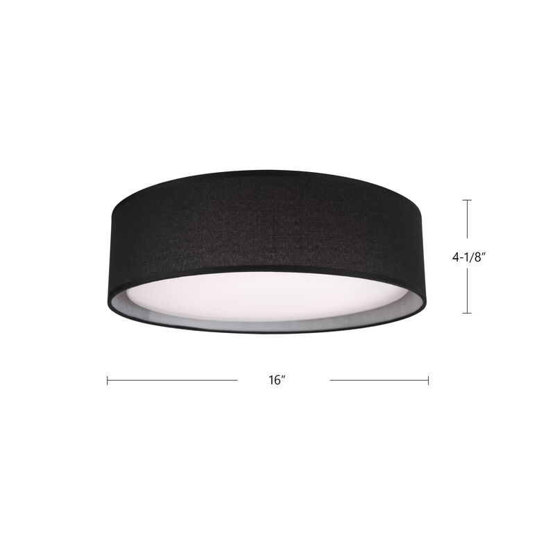 Dalton 16 in LED Flush Mount image number 6