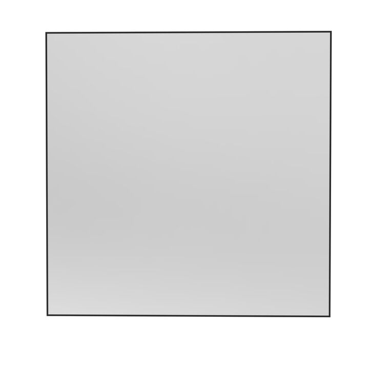 ELEMENT ACE Large Rectangle Wall Mirror with Aluminum Frame - Modern Bathroom Living Room Bedroom Decorative Mirror