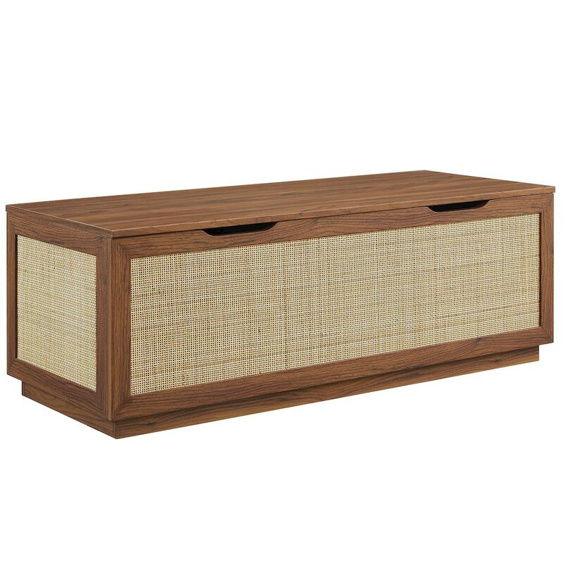 Soma Fluted 3-in-1 Hall Tree With Storage Bench and Coat Rack image number 5