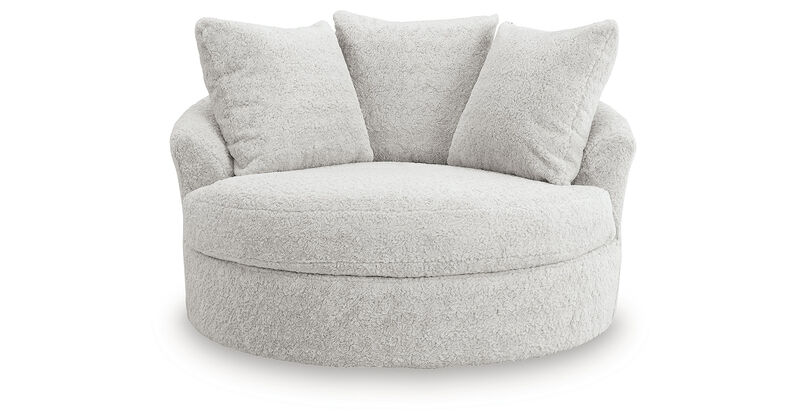 Snodoodle Oversized Swivel Accent Chair image number 2