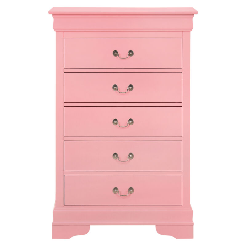 Louis Philippe G02104-CH Chest, Pink