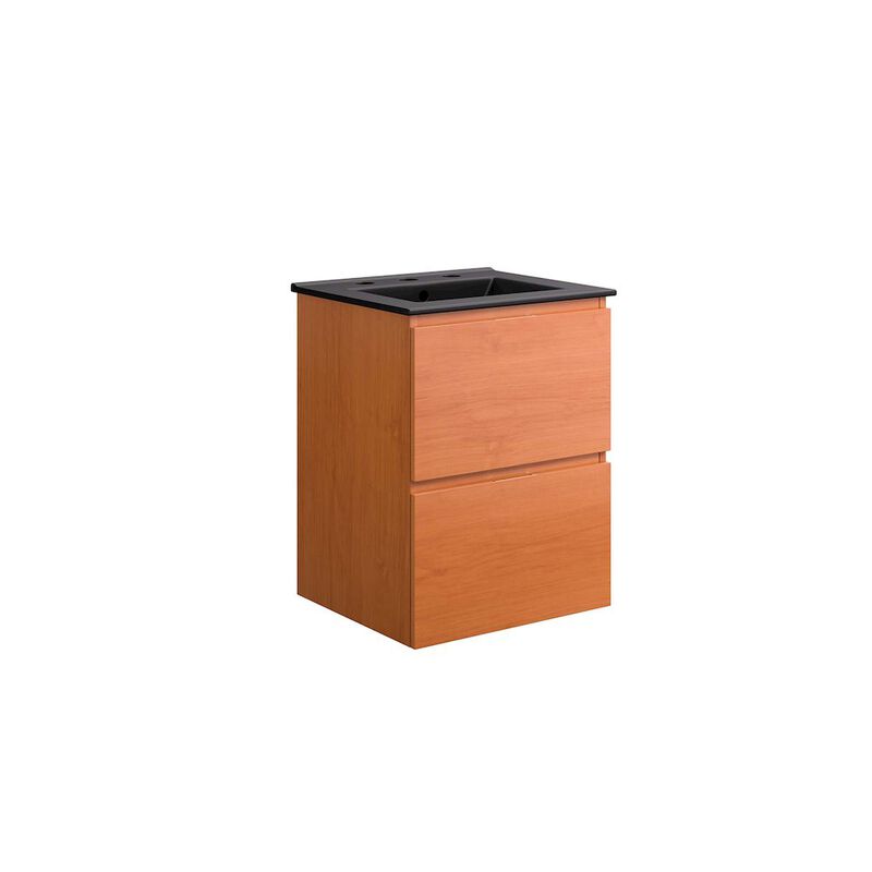 Scenic 18" Wall-Mount Bathroom Vanity image number 0