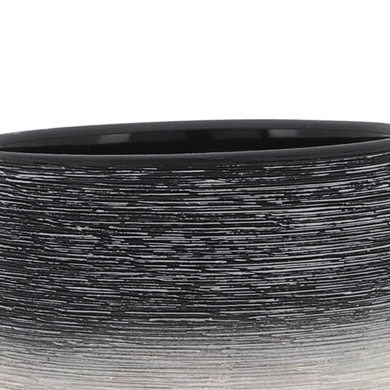 Ceramic Planter On Wood Stand image number 5