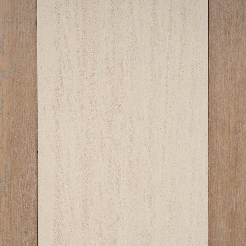 I Home Furnishings Elements Assyemtrical Stone Slab Dining Table In Toffee Finish