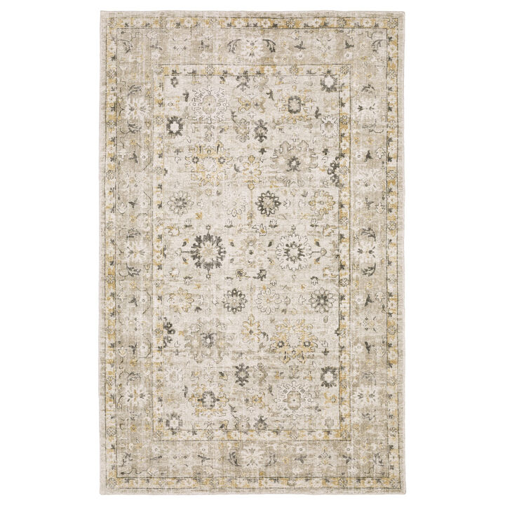HomeRoots Oriental Hand Tufted Area Rug